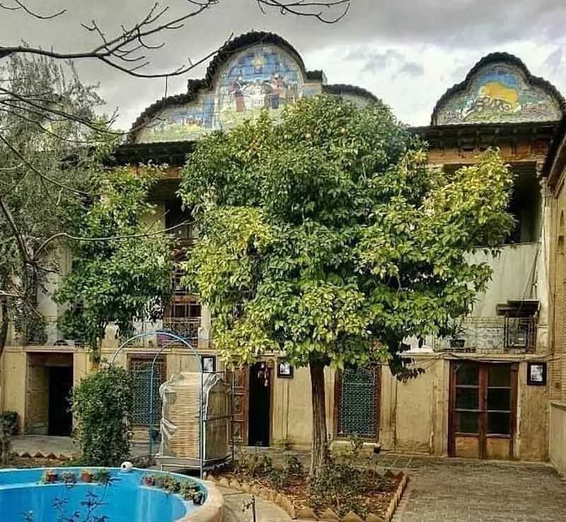 بناهای قدیمی شیراز,خانه های باستانی شیراز,خانه های تاریخی شیراز