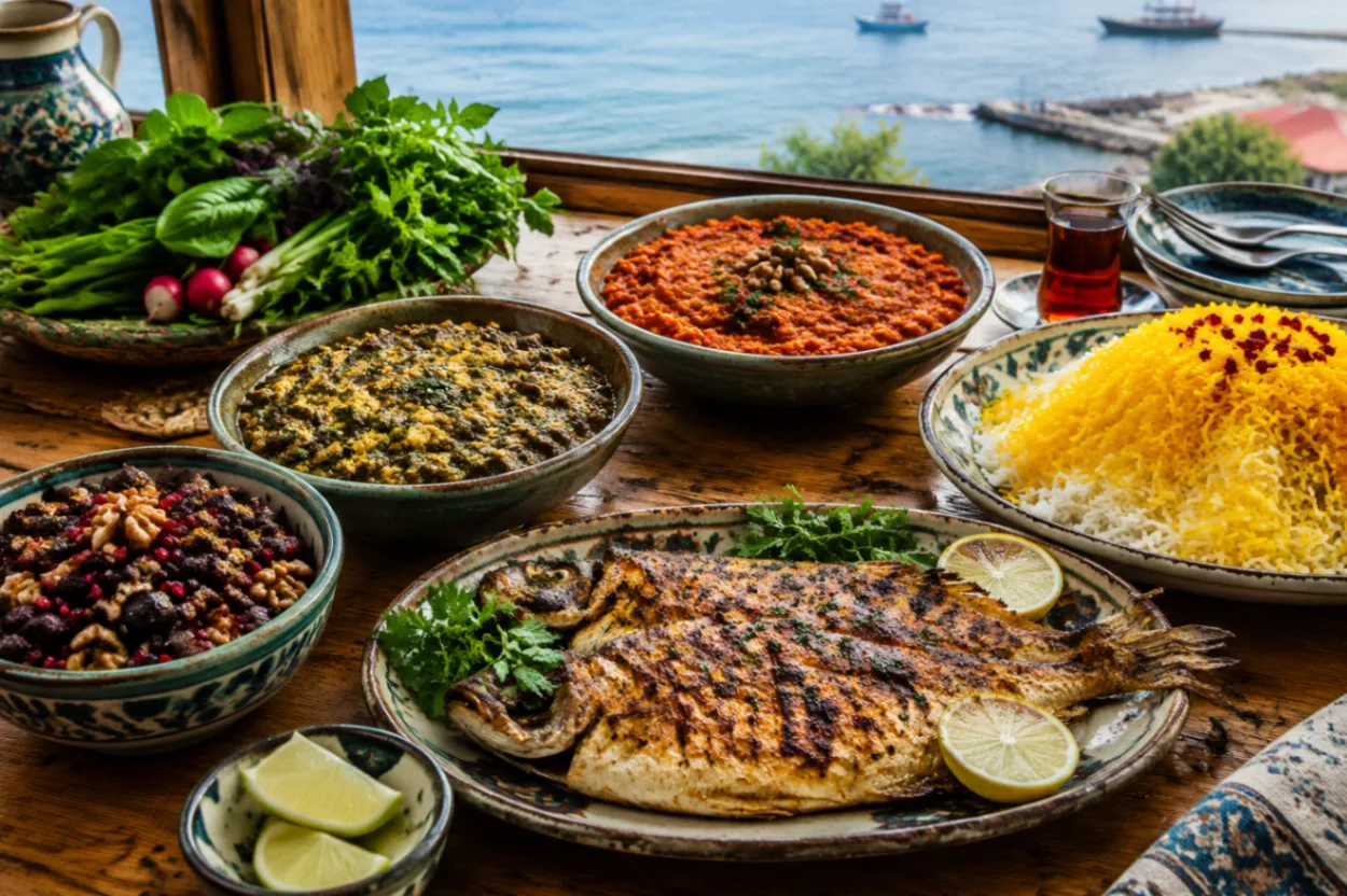 غذاهای محلی بندر انزلی