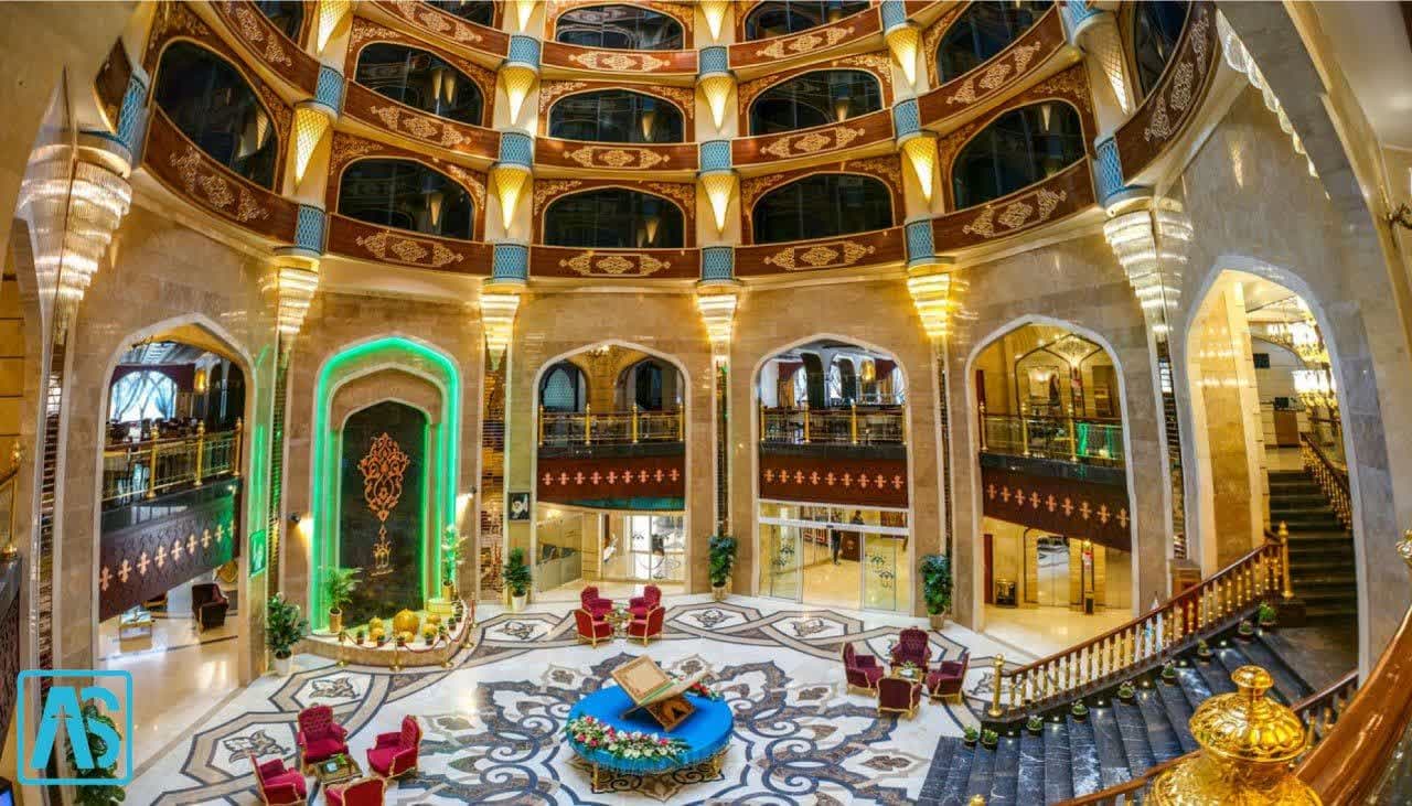 بهترین هتلهای مشهد نزدیک حرم امام رضا هتل مشهد نزدیک حرم,رزرو هتل در مشهد,هتل بین المللی قصر طلایی