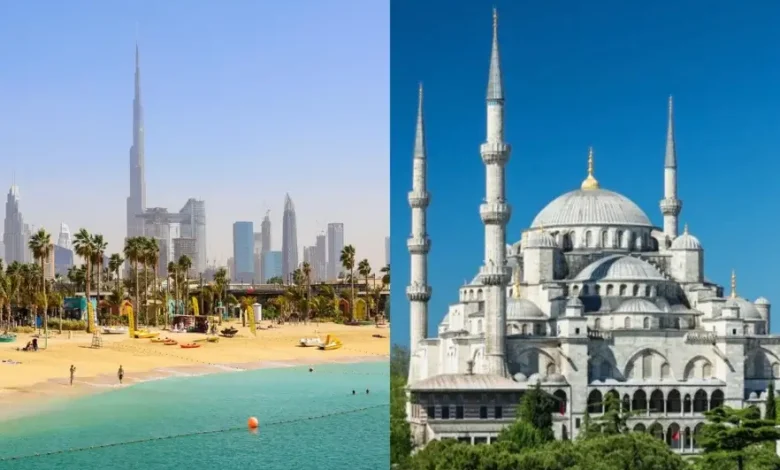 استانبول یا دبی؟ مقایسه کامل برای خرید و تفریح